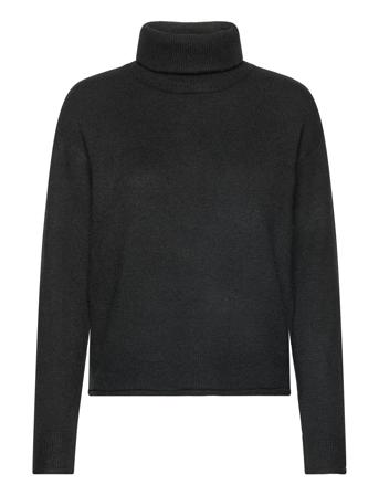 Vmkaden Ls Rollneck Pullover Ga Bf Black Vero Moda