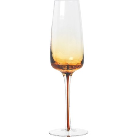 Broste 'Amber' Munblåst champagneglas | Dukning & Servering > Glas > Champagneglas | Bagaren och Kocken