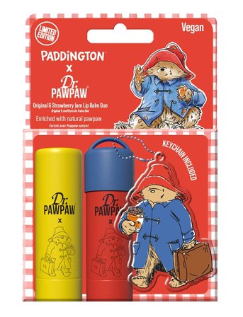 Dr.PawPaw Dr.pawpaw Paddington Bear Keyring Original + Strawberry Jam - Nude - 4 G