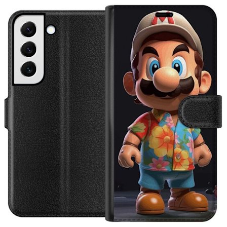 Yhteensopiva Lompakkokotelo Samsung Galaxy S22 5G Super Mario