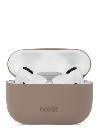 Holdit Silicone Case Airpods Pro - Beige - AIRPODS PRO