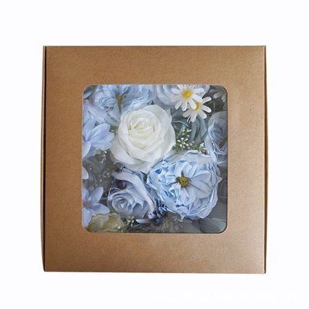 Kunstig Buket Æske Sæt Til DIY Brude Bryllup Dekoration Hjem Indendørs Udendørs