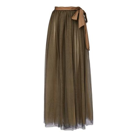 Twinset, Maxi Skirts Zwart, Dames, Maat:S