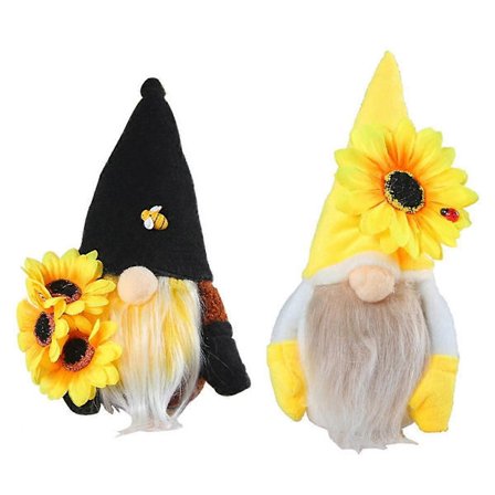 Tonttu Pehmolelu, Mehiläinen Ruotsalainen Tonttunukke Kodin Sisustus, Maalaistalon Keittiöjuhlakoristelu Maailman Mehiläispäivän Koristelu (2 KPL), B