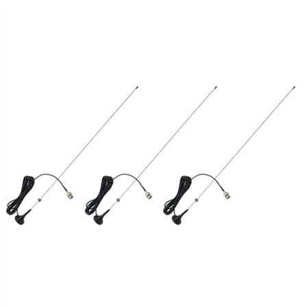 3X BNC-M UHF + VHF køretøjsmonteret antenne til UT-108UV