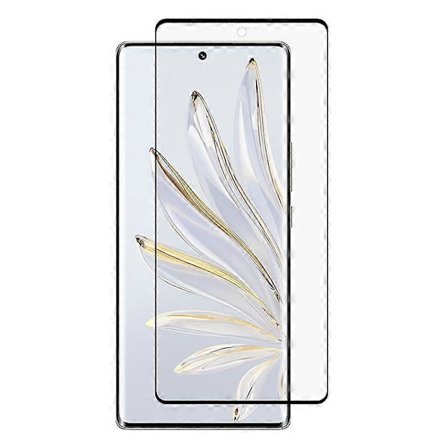 Til Honor 70 5G Fuld Skærmbeskytter 3D Buet Hærdet Glas HD Klar Side Lim Telefon Skærmfilm