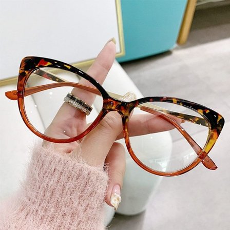 Anti-blåljusglasögon överdimensionerade glasögon 4 4