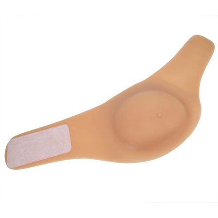 Silikon Gravid mage Graviditet Graviditetskläder Fejk Graviditet Mage Silikon och sidentråd Konstgjord gravid mage Utförande Fotografi Rekvisita (Hud