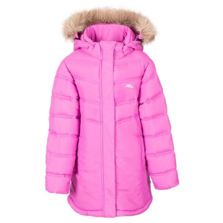 Trespass Girls Charming Padded Jacket 5-6 Years Deep Pink