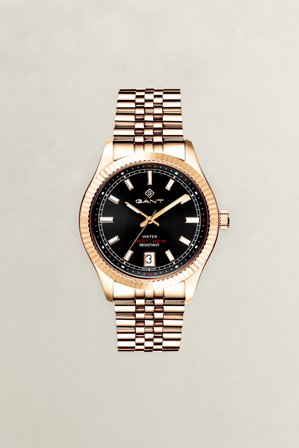 GANT Herren Sussex 44 Armbanduhr (ONE SIZE) Schwarz