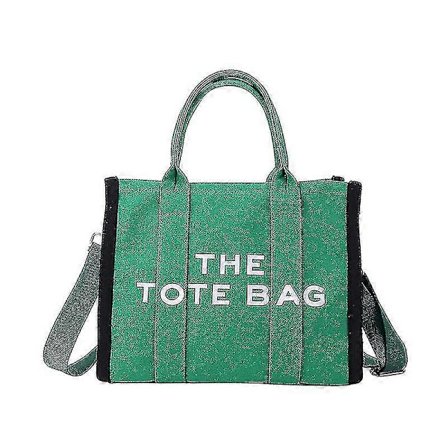 Kankainen Tote-laukku Naisille, Useita Taskuja, Vetoketjullinen Suuri Tote-laukku, Säädettävä Olkahihna