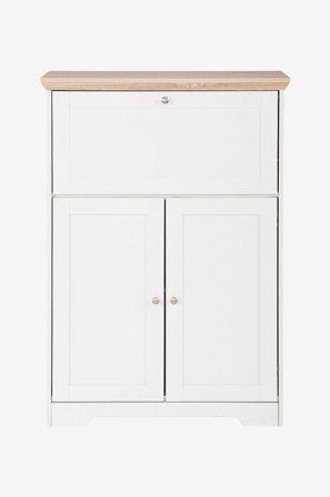 Loft24 - Sekretär Nanna 3 Dörrar - Vit - Byråar - Från Homeroom