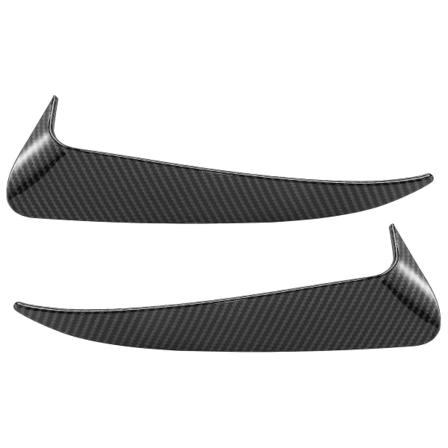 For C-klasse W205 C43 C63 Amg Karbonfiber Look Bakre Støtfanger Luftventil Deksel 2014-2019 2stk
