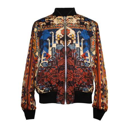 Balmain Reversible Multicolor Jacket , Zwart , Heren , Maat: M