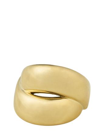 Raven Chunky Ring Ring Smykker Gull Pilgrim