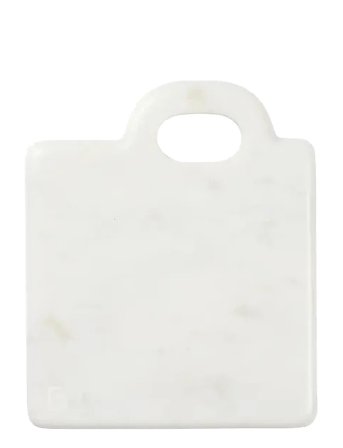 Broste Copenhagen Olina Skærebræt - White - 14X17CM