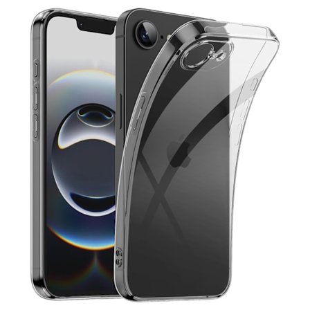 iPhone 16 E Ultratunt transparent skyddsskal