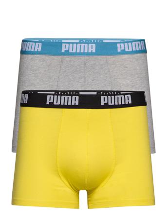 Puma Basic Boxer 2P Boxershorts Gul PUMA
