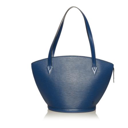 Louis Vuitton Vintage, Pre-owned Epi Saint Jacques Short Strap GM Blauw, Dames, Maat:ONE Size