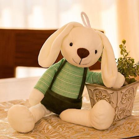 Candy Rabbit Pehmolelu S p Pari Kanin Nuken Nuken Luova Syntym p iv lahja-vihre /40cm
