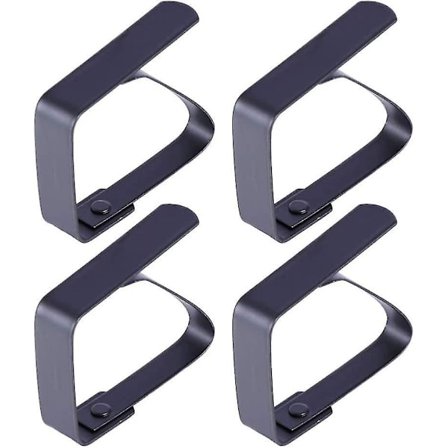 Sæt af 6 Althee Dugklemmer, Rustfrit Stål Dugklemme Bordklemme Til Hjemmet