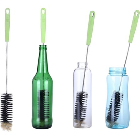 40 cm ultralång flaskborste, används som borste för smala flaskor