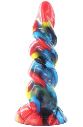 Plug Gimlix Multicolor 23 cm Dragon dildo - Blushme.se