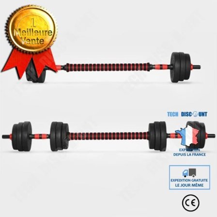 Painot - TD - 10 kg - Irrotettavat - Musta - Unisex