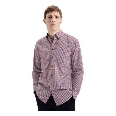 Seidensticker Business Shirt Regular , Rood , Heren , Maat: S