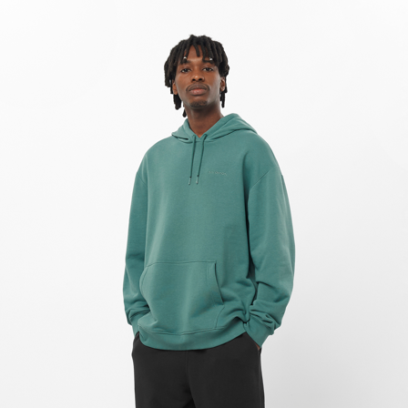 Salomon - Midlayer Bekleidung Sal Logo Pride Hoodie M - North Atlantic