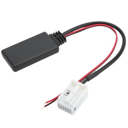 Bilradio Bluetooth 5.0 AUX IN Adapter Ljudkabelbyte för Peugeot 307 för Blaupunkt 2005+