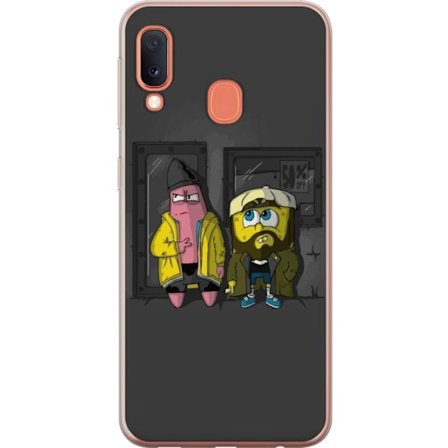 Yhteensopiva Puhelinkuori Samsung Samsung Galaxy A20e Spongebob