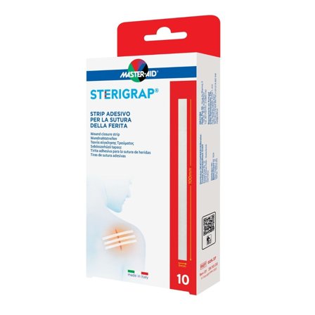 Master-Aid Sterigrap Strip Adesivo Per La Sutura Della Ferita 10