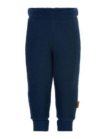 Wool Pants Outerwear Fleece Outerwear Fleece Trousers Blue Mikk-line