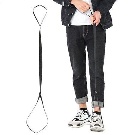 Nyloninen jalan nostohihna jalkalenkillä, liikkuvuuden apuväline vammaisille vanhuksille