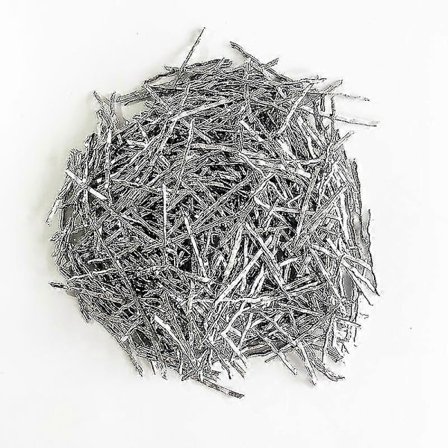 1 kg Stålfiber Bølgeformet Cementblanding Anti-lekkasje Anti-sprekk Mørteltilsetningsstoff Betongverktøy Hageforsterkning