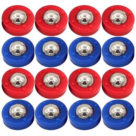 24 stk. Mini Shuffleboard Bordplade Ruller Kugler Shuffleboard Curling Udskiftningstilbehør