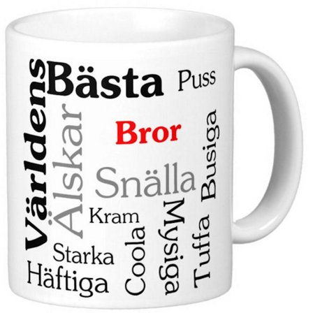 Mugg - Världens bästa bror