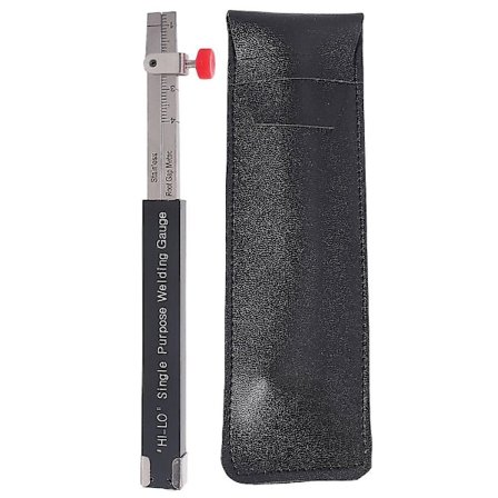 Hitsaus Tarkastusasteikko Pieni Korkeusmittari Hi-lo Omistettu Sisäinen Hitsausviivain Metrinen Koko N19