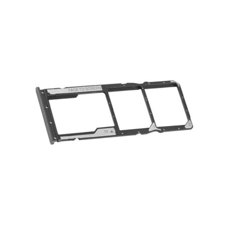 SIM-kortslucka för Xiaomi Redmi 12C Dual Nano SIM och micro-SD Svart