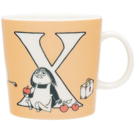 Arabia ABC X Mummikrus 40 cl - Kjøp Mummikopper hos Bakeren og Kokken' - 'Oransje