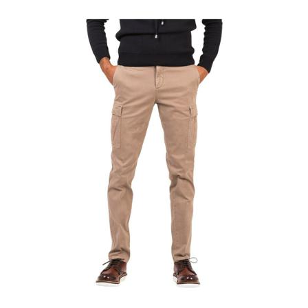 Myths, Straight Trousers Beige, Heren, Maat:M
