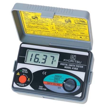 Kyoritsu 4105 Jordmotstandstester, Måleinstrumenter