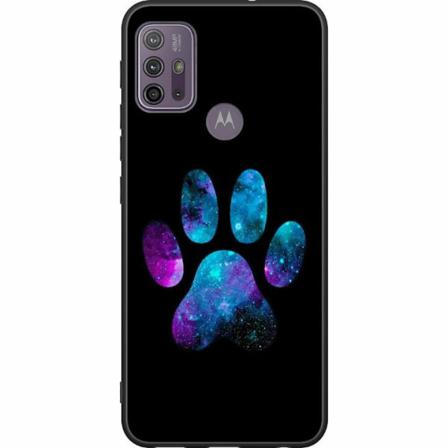 Motorola Moto G10 Svart Skal Galaxy Paw
