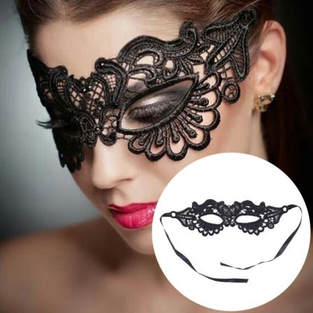 IC Lady of Luck Venetiansk Maske til Mænd Spetsmaske Venetiansk Mascara Prom Halloween Fest