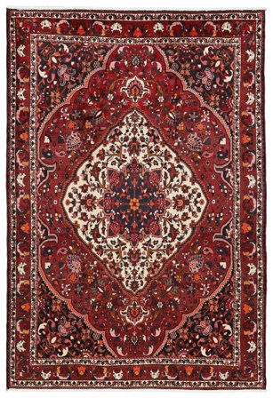 Medallion Bakhtiari Rug 212X315 Wool