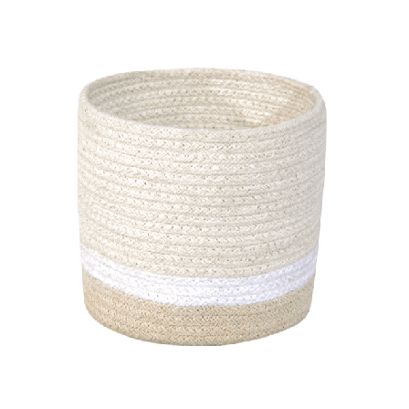 LORENA CANALS Liten Bomullskorg 3 färgad Förvaring Unisex Flerfärgad