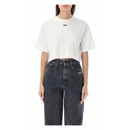 Off White, T-Shirts Biały, Kobieta, Rozmiar: XS