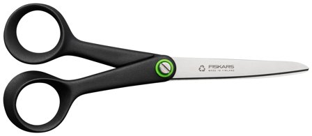 Fiskars Renew Universalsax höger & vänster, 17 cm, Handverktyg