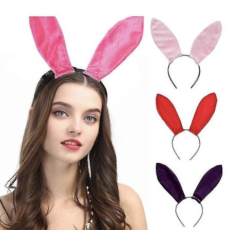 Plysj Kaninører, Halloween Kaninøre Hodebånd Vår Kaninøre, For Påske Halloween Jule Cosplay Festfavoritt